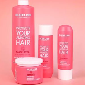 LUXLISS Nanoplastia Repair Hair Mask Tannic Smoothing <span class=keywords><strong>Collagen</strong></span> Keratin Treatment Tanino Salon SPA Hair Care Manufacturer OEM ODM - Product Image 6