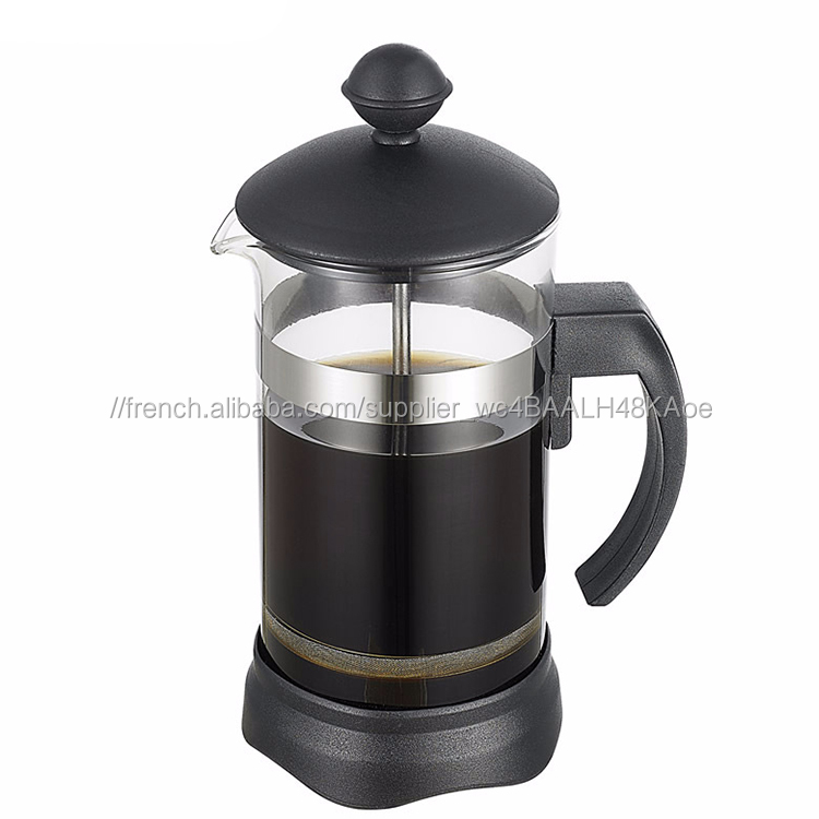 Durable en verre français presse café piston avec 350ml machine à Café portable