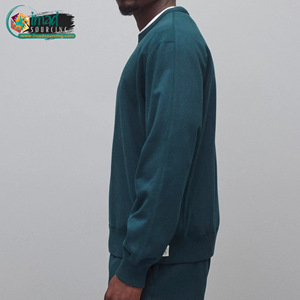 เสื้อสเวตเชิ้ตคอกลมแขนยาวสำหรับผู้ชาย ผ้าเทอร์รี่ สวมใส่สบาย เหมาะสำหรับทุกวัน แฟชั่นลำลอง - Product Image 2