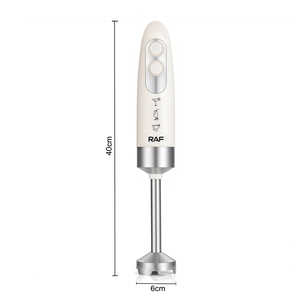 RAF New Multi-function Hand Blender 28000RPM Household Machine 400w Fast Start 4 Stainless Steel Blade BPA Free RAF Hand Blender - Product Image 2