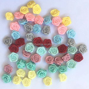 Wholesale and Custom Handmade Satin <strong>Ribbon</strong> <strong>Flowers</strong> <strong>Making</strong>