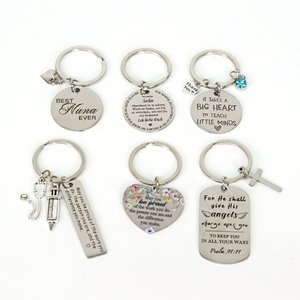 Personalized Promotional <b>Key</b> <b>Ring</b> Holder Stainless Steel Minimalist <b>Key</b> <b>Ring</b> Holder for Personal Gift - Product Image 4