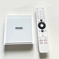 2025 nouveau Mecool KM2 Plus Deluxe S905x4 Google certifié TV BOX 4GB 32GB Android 11 ATV OS WIFI décodeur 4k Smart Tv Box