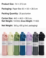 Bouteille d'eau isotherme en acier inoxydable 304 avec support magnétique pour téléphone, anneau MagSafe et poignée, idéale comme cadeau, vente en gros