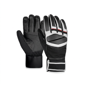 Guantes de Esquí de Descenso, Reforzados en los Nudillos, Puño Ajustable, Impermeables, para Deportes de Nieve, Cálidos y Protectores - Product Image 1