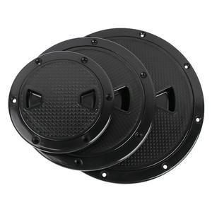 ABS Black Water Tank Deck <b>Cover</b> for Yachts 4-inch 6-inch 8-inch Marine Deck Hatch Inspection <b>Cover</b> <b>Boat</b> <b>Covers</b> - Product Image 1