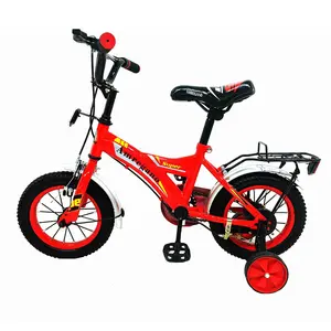 Fabrika kaynağı klasik 12/14/18 inç çocuk bisikleti kız binmek bebek erkek bisiklet ile flaş destek tekerleği