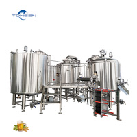 Équipement de brasserie commerciale en acier inoxydable de 1000L, 2000L, 3000L, 5000L