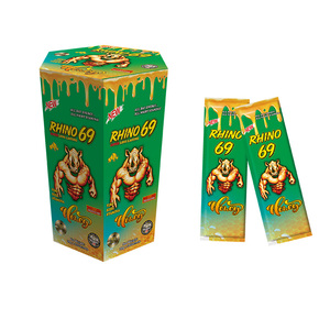 Contenedor de plástico para envasar miel sin BPA, de calidad alimentaria, con cuchara, para miel <span class=keywords><strong>Magnum</strong></span> para la mejora sexual. - Product Image 2