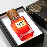 Ensemble cadeau de flacons de parfum en verre personnalisés de 50 ml, emballage personnalisé, vaporisateur vide pour cadeau d'entreprise