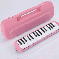 HotSell Educational Musical Instrument Colorful 32 Keys Melodica With Plastic Case