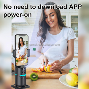 Q14 Ai Intelligentes Auto-Gesichtsverfolgungs-Telefon Gimbal Stabil izer 360 Drehbarer Selfie-Stick Neue leichte Handheld-Smartphone-Kamera - Product Image 3