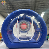 Tente Gonflable Personnalisée en Forme de Boule de Neige, Ballon Géant pour Décoration Photo, Publicité Événementielle Extérieure de Noël, Imperméable et Résistant aux Intempéries