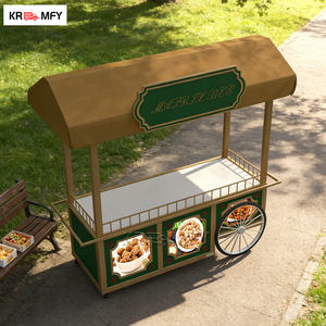 Chariot à café électrique multifonctionnel, chariot alimentaire mobile pour glaces et sucettes glacées italiennes, tricycle en fibre de verre - Product Image 5