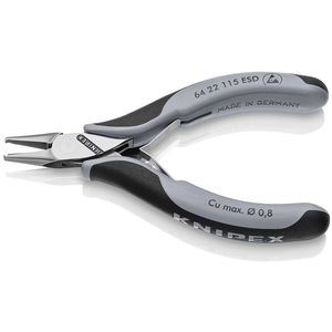 KNIPEX 64 22 115 ESD Cortador lateral electrónico ESD con mangos multicomponentes 115 mm - Product Image 2