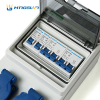 Boîte de jonction industrielle portable personnalisée, étanche IP66, ABS/PC, CE ROHS, anti-poussière, multi-prises, protection contre les fuites