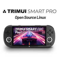 Console portable Trimui Smart Pro, écran IPS 4,96 pouces 1280x720, batterie 5000 mAh, 6+ heures d'autonomie, réseau sans fil, jeu vidéo portable