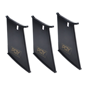 PQY Performance Car Rear Spoiler <b>Wing</b> For Subaru WRX STi 02-07 <b>Black</b> - Product Image 1