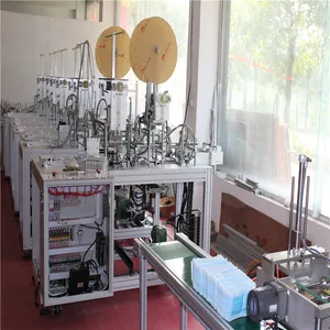 Máquina de fabricação de equipamentos para máscaras de produção em massa