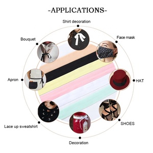 Dây thun gấp 20mm chất liệu nylon mềm mại, dùng làm dây áo ngực, dây thun, băng viền, băng may, viền quần áo, dây thun may đồ lót - Product Image 5