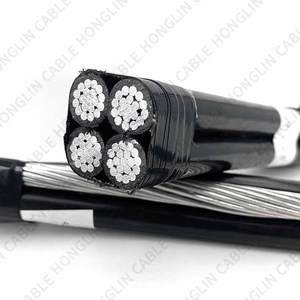 Cable ABC trenzado superior 4*16 2X25mm2 ABC Cable de alimentación aérea de aluminio Cable eléctrico Farolas Cable ABC - Product Image 5