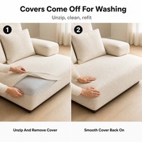 Canapé-lit en mousse compressée - Siège convertible extensible en tissu portable pour appartement et hôtel