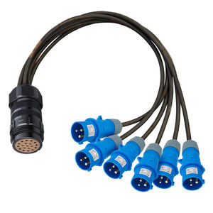 WL52J19TADI WEIPU IP67 للماء 19 دبابيس الطاقة Socapex نمط الذكور-الاتصال موصل قابس - Product Image 4