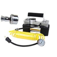Compresseur d'air automobile double cylindre M4 AC-112B 12V avec manomètre de pression des pneus, construction en plastique, 30 mm, 280 W