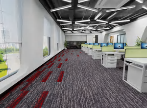 กระเบื้องพรมพีพีดีไซน์ใหม่ล่าสุดสำหรับบ้านและสำนักงาน - ตกแต่งพื้นที่อย่างทันสมัยและเป็นมิตรกับสิ่งแวดล้อม - Product Image 2