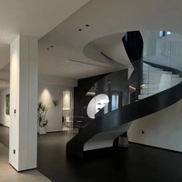 VIKO Escalier circulaire Top vente Villa escalier incurvé de luxe Utilisation intérieure de l'escalier rotatif
