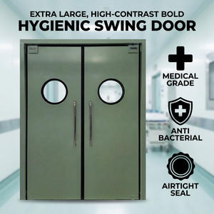 Puerta de Seguridad Automática Moderna de Acero Inoxidable, Resistente al Agua y a Impactos, con 1 Año de Garantía para Uso Comercial - Product Image 1