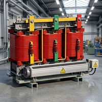 Transformateur de puissance sec personnalisé 66/11 kV, 1250/1600 kVA, triphasé, à bobine toroïdale, transformateur de distribution