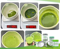Pincredit OEM Marque Privée Poudre de Thé Vert Biologique de Qualité Supérieure Grade Latte Matcha de Grade Cérémonial