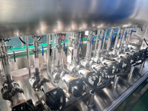 สายการผลิตบรรจุซอสมะเขือเทศ มายองเนส ฮัมมัส แบบอัตโนมัติเต็มรูปแบบ ควบคุมด้วย PLC ประสิทธิภาพสูง 4-12 หัวจ่าย - Product Image 3