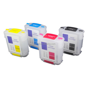 No. 82 11 Cartuchos de Tinta Recargables Compatibles con <span class=keywords><strong>HP</strong></span> <span class=keywords><strong>DesignJet</strong></span> <span class=keywords><strong>111</strong></span> 111r A565A C4836 C4837 C4838 con Chip - Product Image 5
