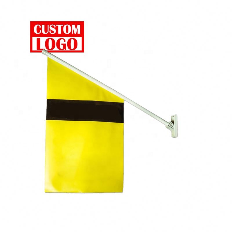Support Mural Horizontal Pour Drapeau De Jardin – En Fer Résistant – Fixation Facile Sur Porche, Boîte Aux Lettres Ou Poteau – Idée Cadeau Déco Extérieure
