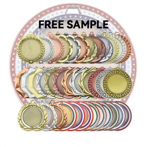 Medalla Deportiva de Metal Estilo Antiguo, Personalizable, en Blanco, para Taekwondo, Rugby, Fútbol, Eventos Deportivos, Regalo Promocional - Product Image 3