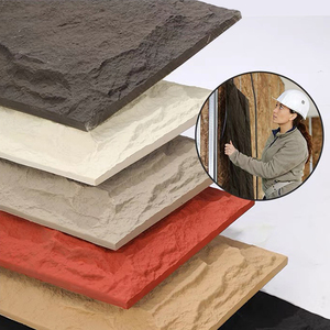 Outdoor pu cultura pedra poliuretano faux tijolo 3d decoração pedra <span class=keywords><strong>hardboard</strong></span> parede painel - Product Image 1