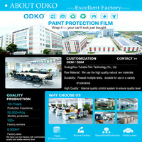 ODKO Film Pelindung Cat TPU Transparan untuk Tesla Model 3 Body High Gloss Finish Teknologi Self-Healing UV Infrared
