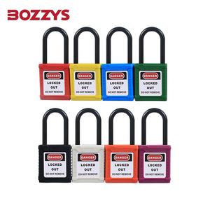 <span class=keywords><strong>Cadenas</strong></span> en nylon de sécurité <span class=keywords><strong>bleu</strong></span> BOZZYS 38mm avec <span class=keywords><strong>cadenas</strong></span> de sécurité industriel à clé identique et maître à clé anti-poussière - Product Image 4