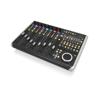 Controlador Remoto Universal DAW Behringer X-Touch, Equipo de Música de Estudio, 9 Faders Motorizados Táctiles y Tiras de Escritura LCD