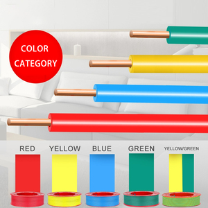 Hot 1.5mm 2.5mm 4mm 6mm 10mm 16mm 25mm lõi đơn đồng PVC nhà BV hệ thống dây điện cáp điện và dây xây dựng dây - Product Image 5