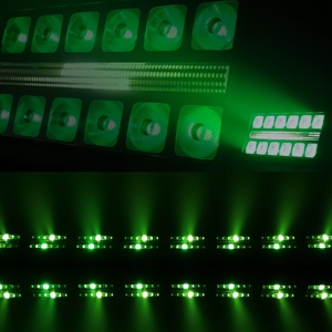 Nuevo diseño de luz estroboscópica de lavado LED para exteriores 12*20W LED de alta potencia (4 en 1 RGBW)+ 312*1W LED blanco IP65 luz teñida impermeable - Product Image 6