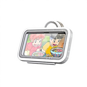 Soporte de Teléfono Móvil Giratorio Ajustable HD con Ventosa Impermeable de ABS para Baño - Product Image 1