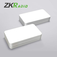Fabrikpreis Zugangskontrollkarten RFID NFC Blanko-Karte Weiße Smarte Wiederbeschreibbare PVC-ID-Karte Visitenkarte