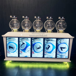 Machine à <span class=keywords><strong>boules</strong></span> de loterie multi-cylindres Standard 5D avec TV pour montrer les <span class=keywords><strong>boules</strong></span> de <span class=keywords><strong>loto</strong></span> avec cylindres sphériques - Product Image 5
