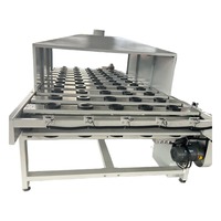 Unité de transfert de pièces à entraînement électrique pour chaînes de convoyeurs à palettes, avec surface lisse pour la peinture de lignes, fabriquée selon les dessins pour l'outillage industriel