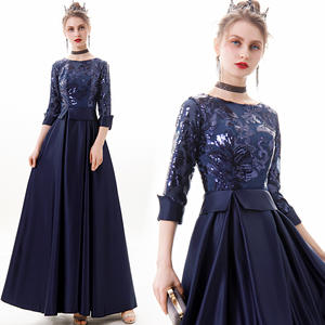 Женское вечернее платье с V-образным вырезом и открытой спиной - Product Image 6