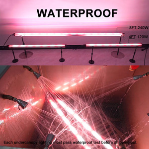Barre de culture LED 120 W 2026 de 1,2 m (120 cm) pour culture sous canopée, lumière de croissance des fleurs, connectable pour éclairage de complément des plantes - Product Image 5