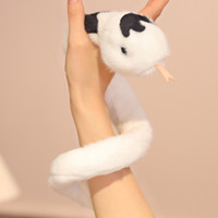Jouets en peluche drôles et extensibles de serpent-cadeaux de bâillon de farce de nouveauté super doux pour les fêtes de Noël